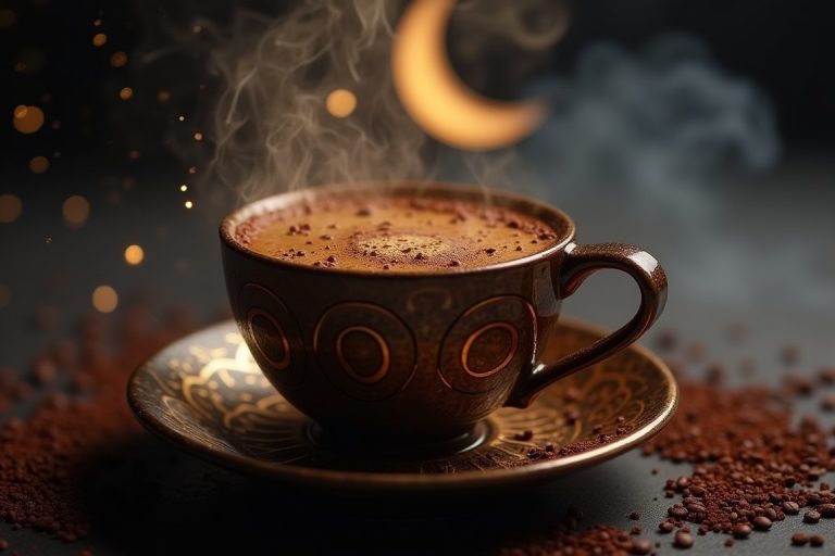 غاز در فال قهوه