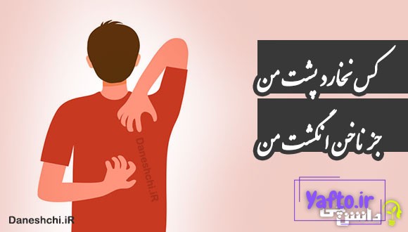 کس نخارد پشت من جز ناخن انگشت من 