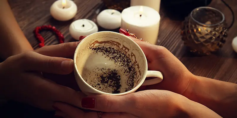 طاووس در فال قهوه
