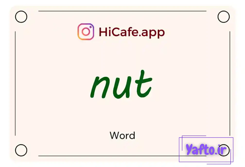 Meaning and usage of nut word