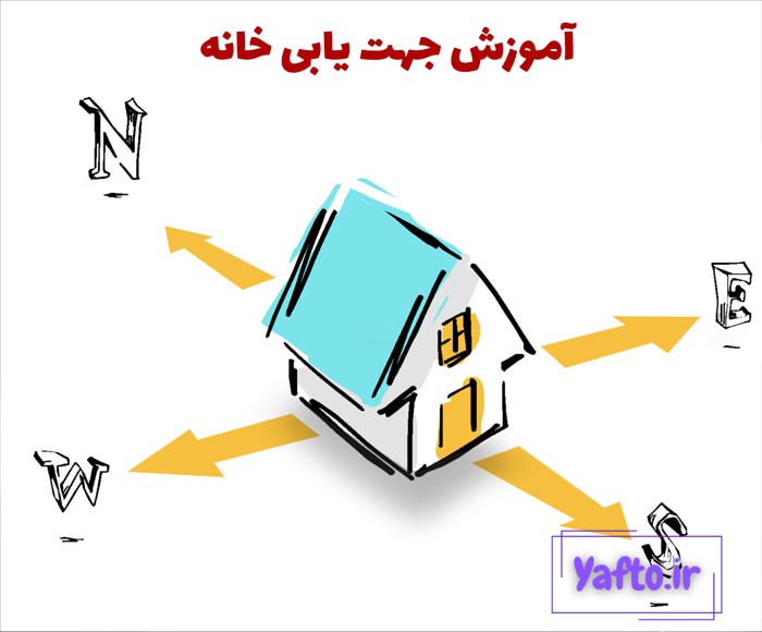 آموزش جهت یابی خانه