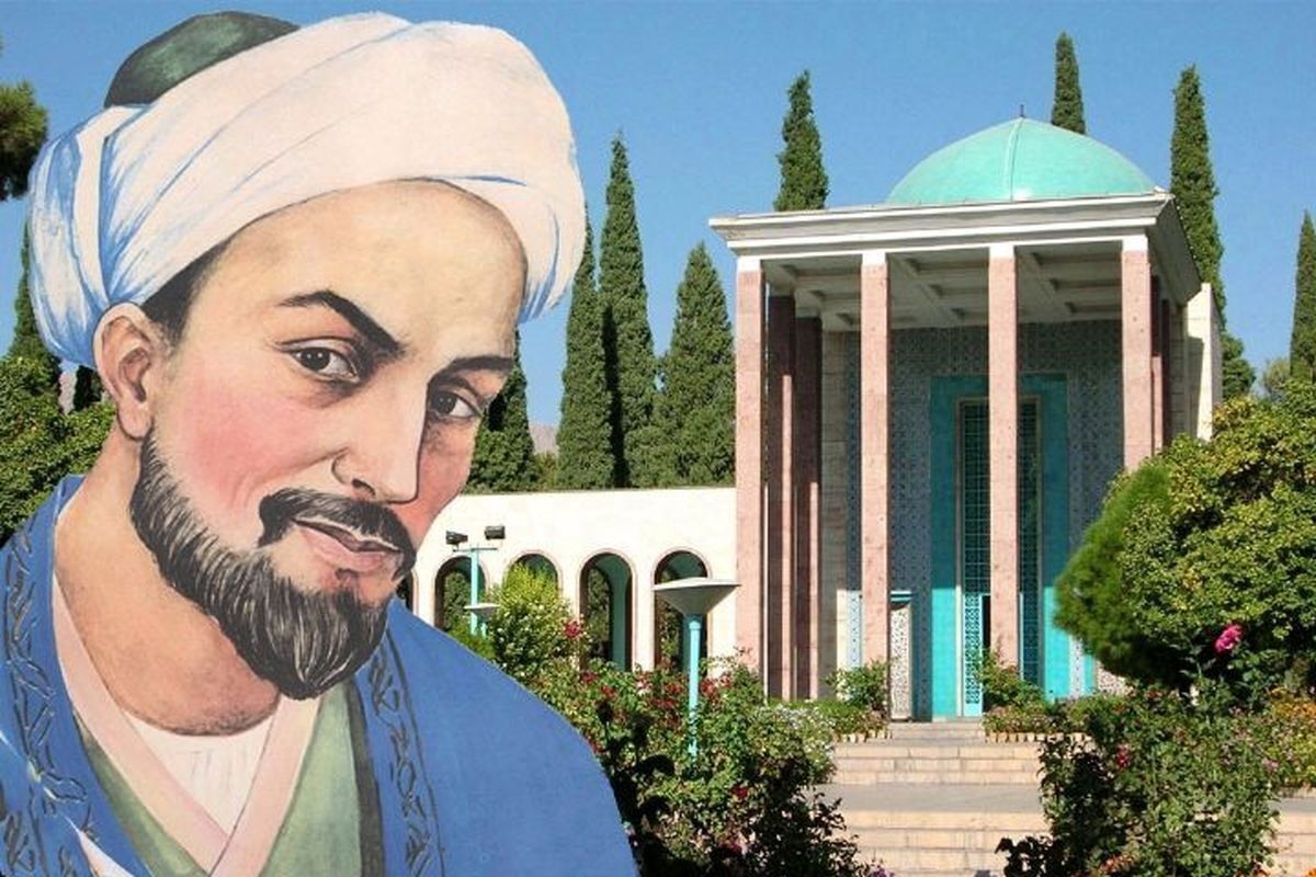 علت مرگ سعدی