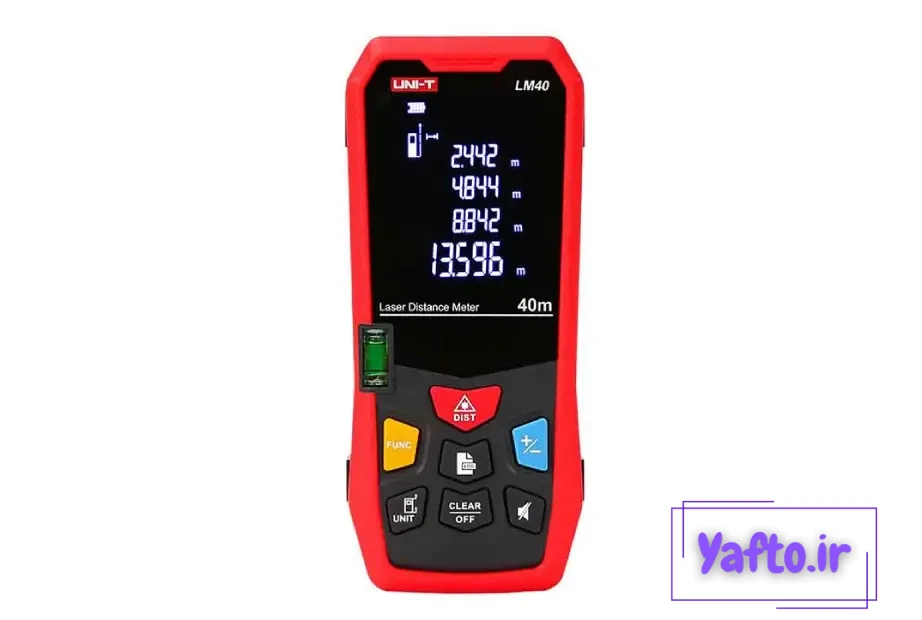 متر لیزری 50 متری یونی - تی مدل LM50A