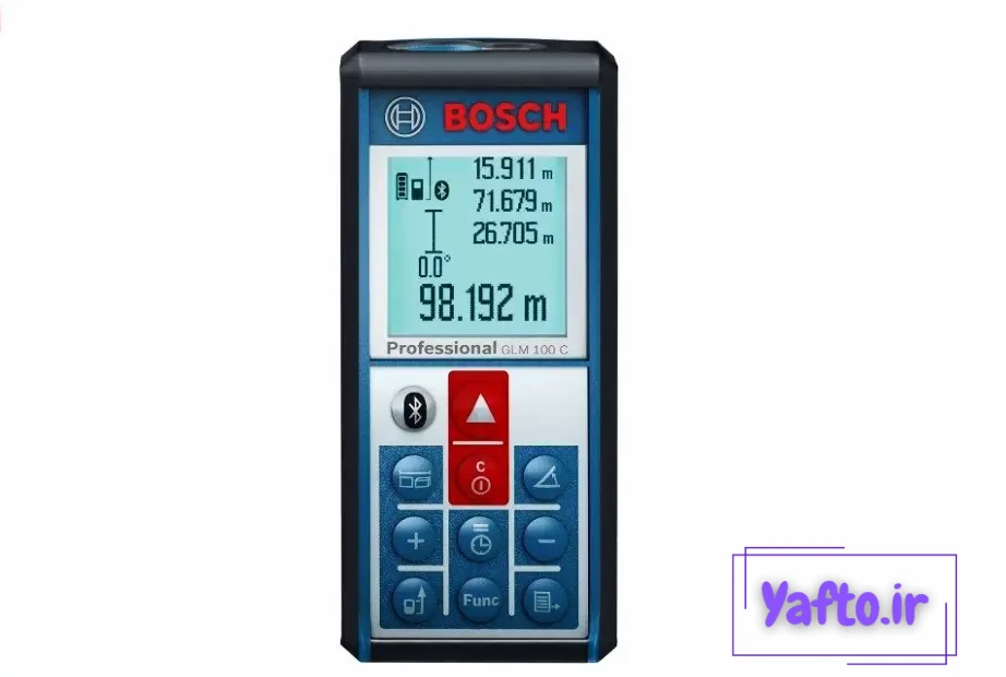 متر لیزری GLM 100 C بوش