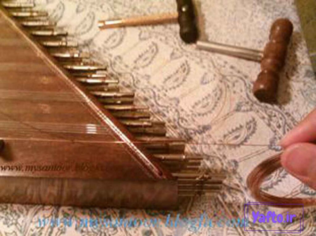 مراحل کوک کردن سنتور
